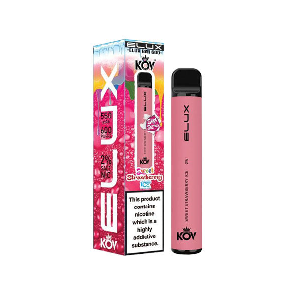 20mg Elux KOV Bar Sweets Series Disposable Vape Device 600 Puffs